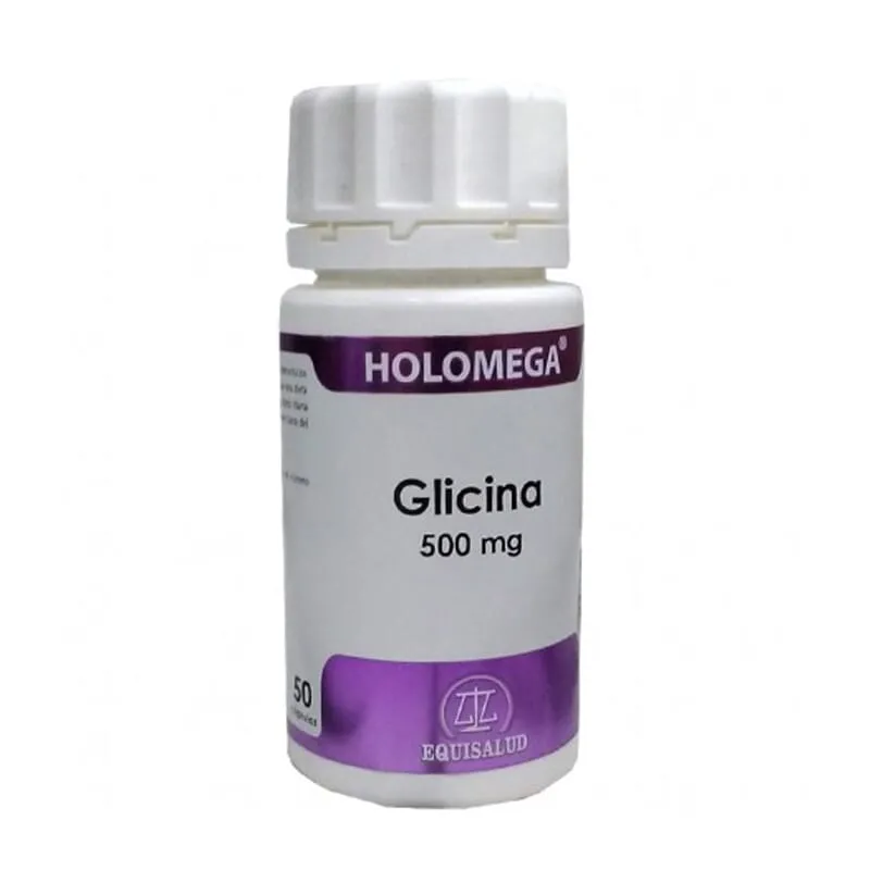 Holomega Glicina 500 mg 50 Caps