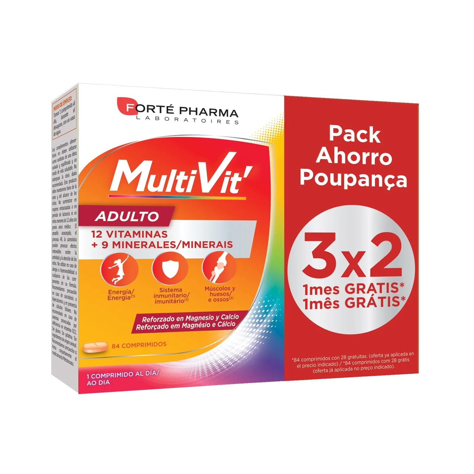 ENERGY MULTIVIT ADULTO 84 Tabs