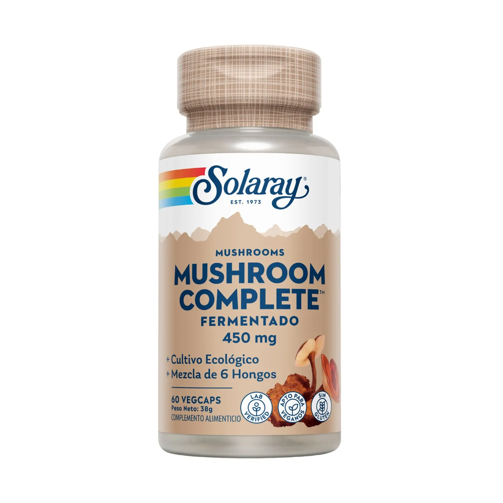 Mushroom Complete Fermentado 450 mg 60 VCaps