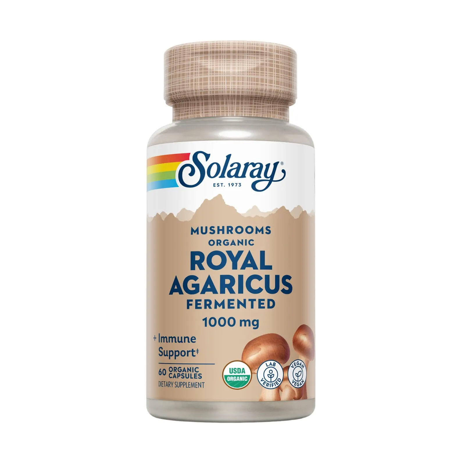 Fermented Royal Agaricus 500 Mg 60 VCaps