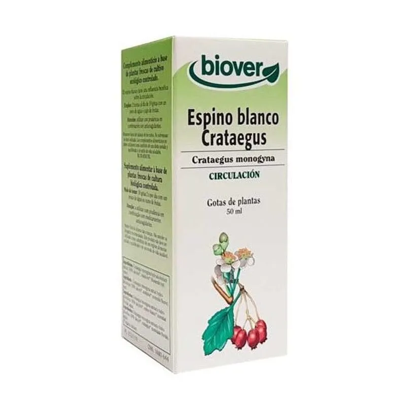 Espino Blanco Crataegus Monogyna Circulation 50 ml