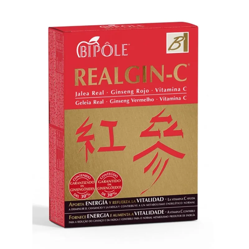 Realgin-C 20 Ampollas