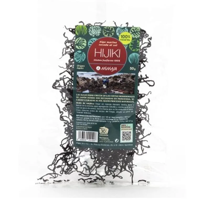 Algas Hiziki Japon 50g