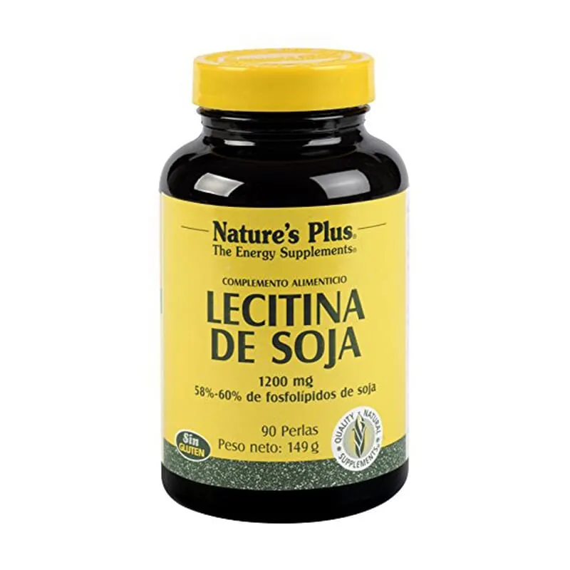 Lecitina De Soja 1200 mg 90 Perlas