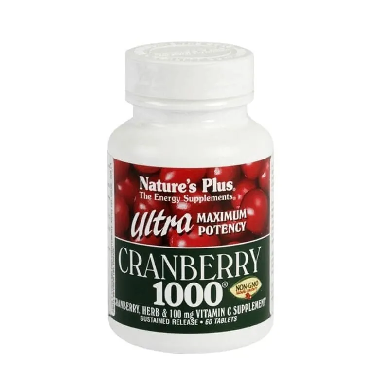 Ultra Cranberry 1000 60 Tabs