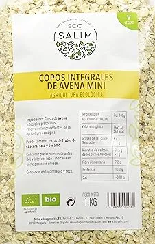 COPOS DE AVENA  mini 1kg. BIO VEGAN