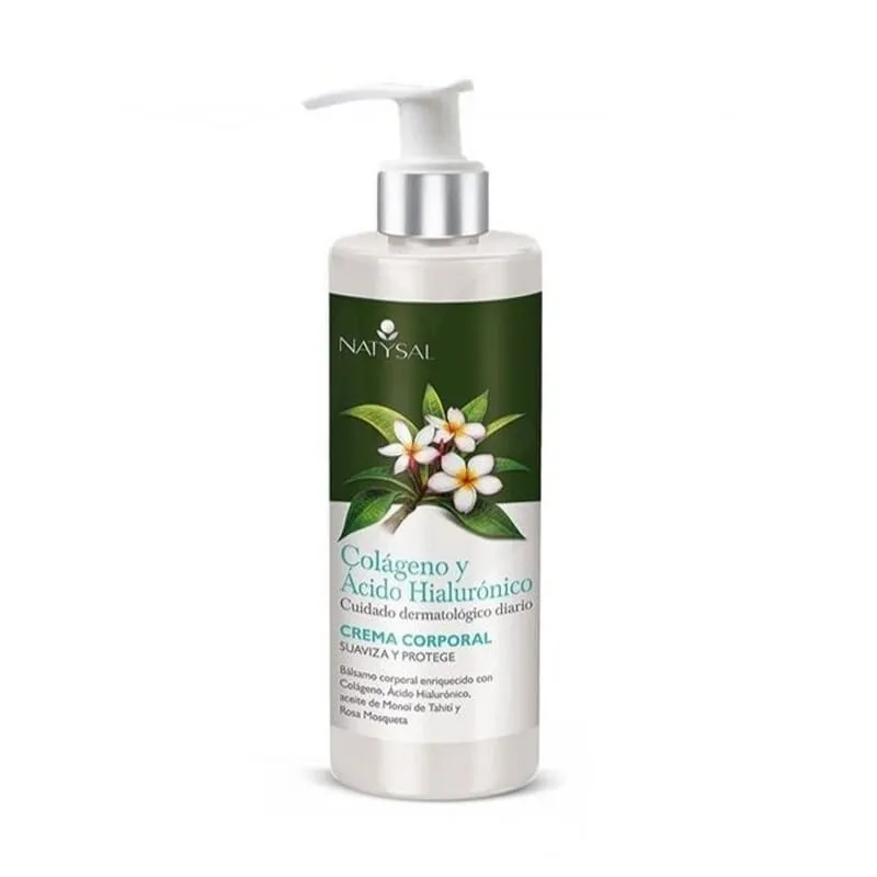 Crema Corporal Colágeno Y Ácido Hialurónico 300 ml