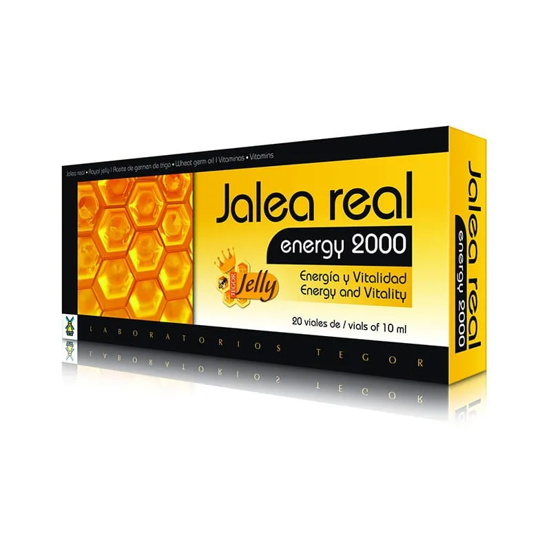 Jalea Real Energy 2000 20 Ampollas