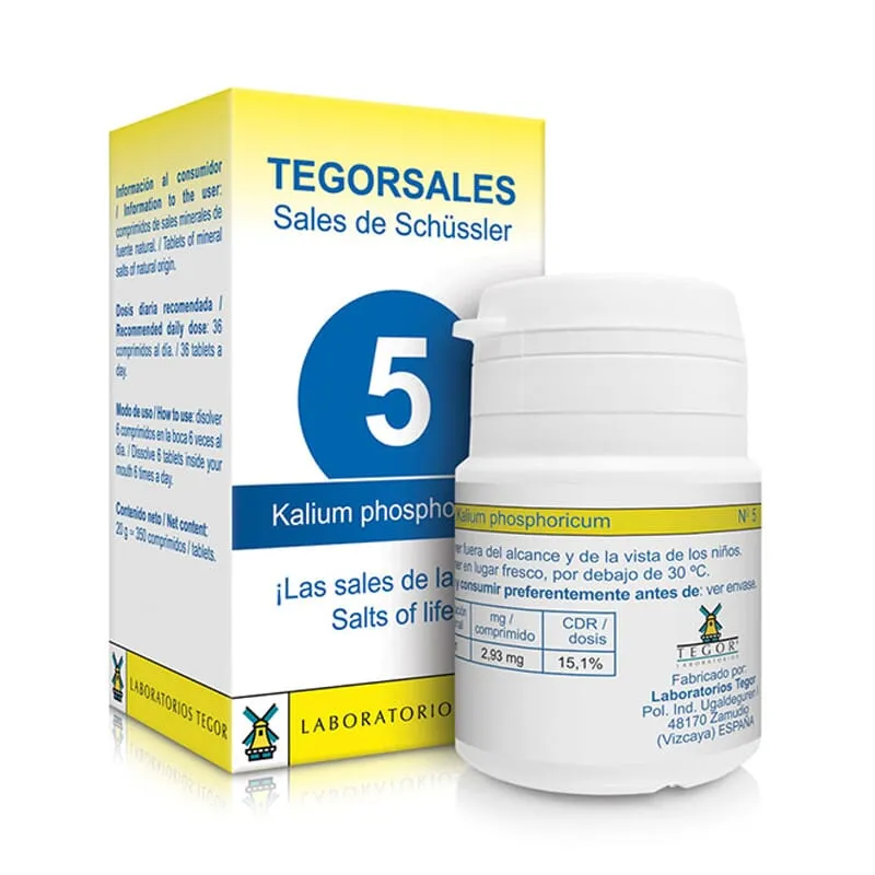 Tegorsales 5 Fosfato De Potasio 350 Tabs