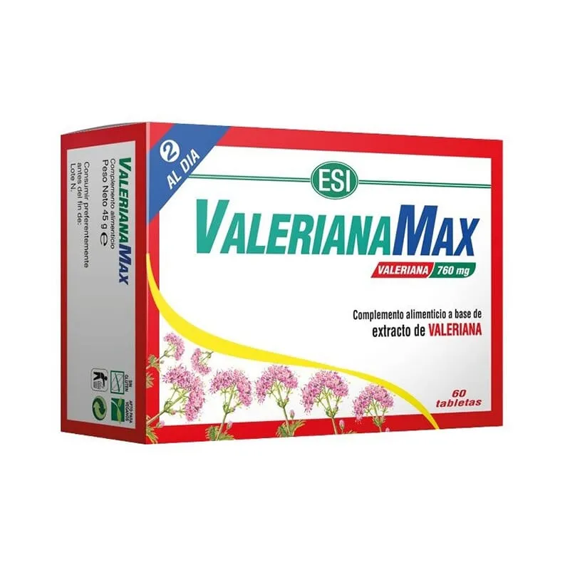 Valeriana Max 760 mg 60 Tabs