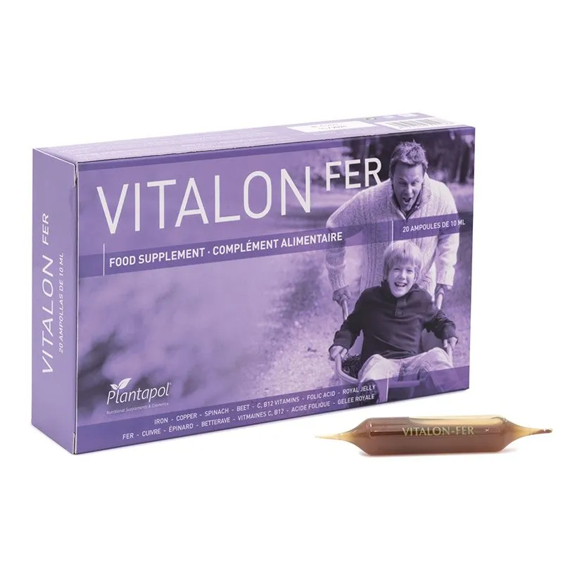 VITALON FER - ESTUCHE 20 AMP. 10 ML - PLANTAPOL