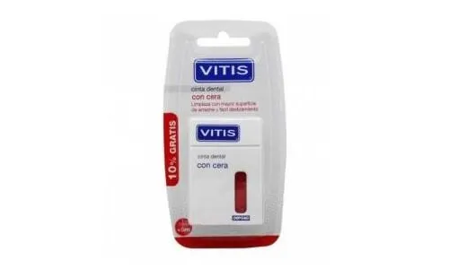 Vitis cinta dental con cera (50 m)
