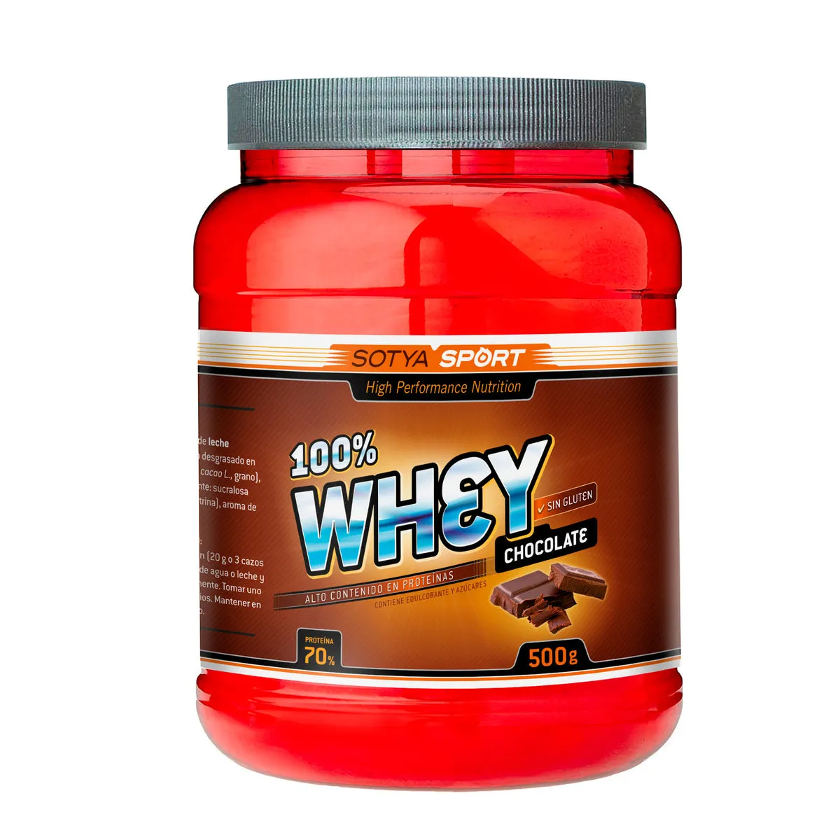 100% WHEY CHOCOLATE 500G - SOTYA