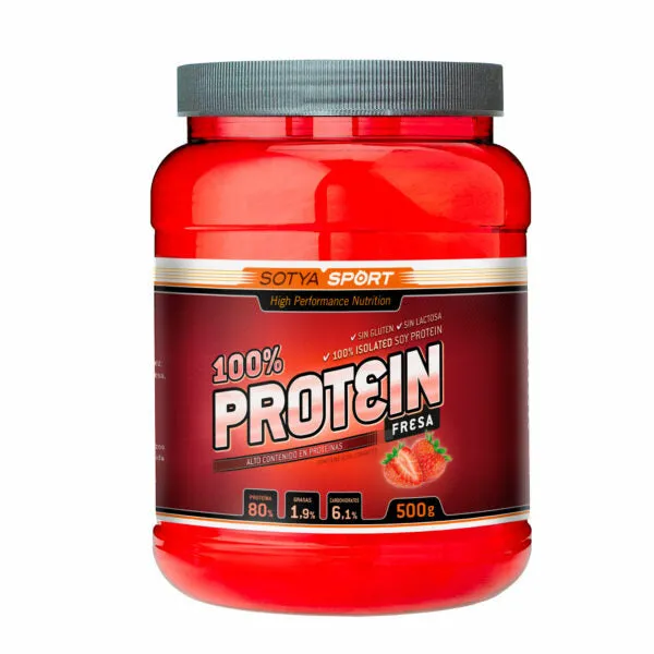 100% PROTEIN SOJA FRESA 500GR - SOTYA
