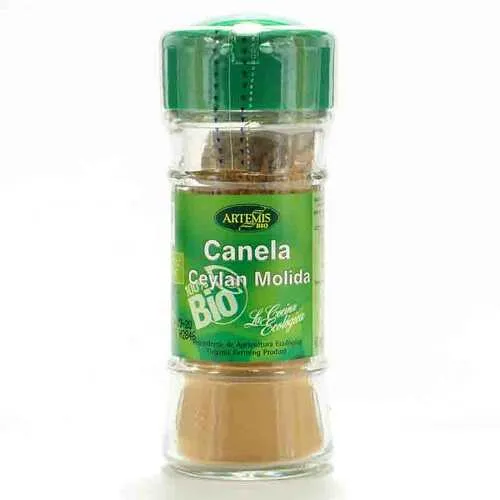 CANELA CEYLAN molida especia 25gr.BIO