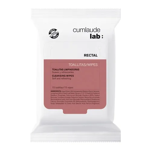 Cumlaude lab: rectal (15 toallitas)