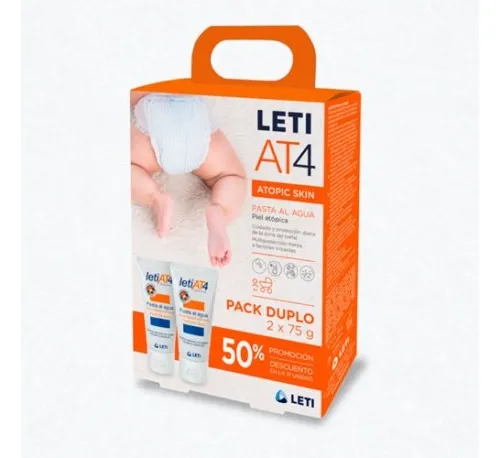 Leti at-4 crema pañal pasta al agua (75 g)