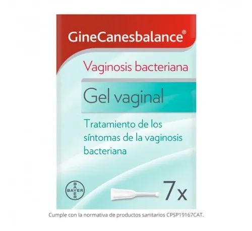 Ginecanesbalance gel vaginal (7 tubos 5 ml)