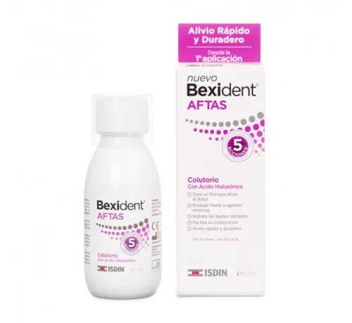 Bexident aftas colutorio bucal protector (1 envase 120 ml)