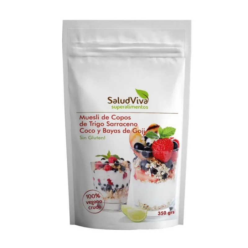 Muesli De Copo Trigo Sarraceno Coco y Baya Goji 350g