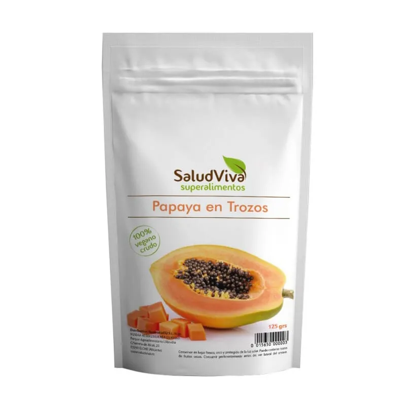 Papaya En Trozos Eco Vegan 125g