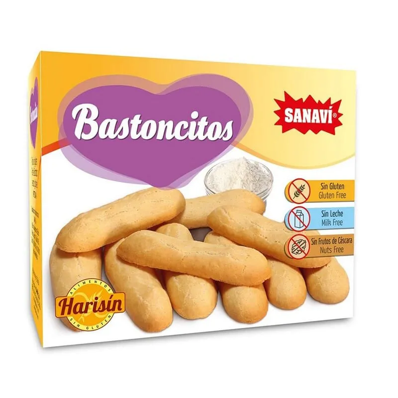Bastoncitos De Pan Sin Gluten 200g