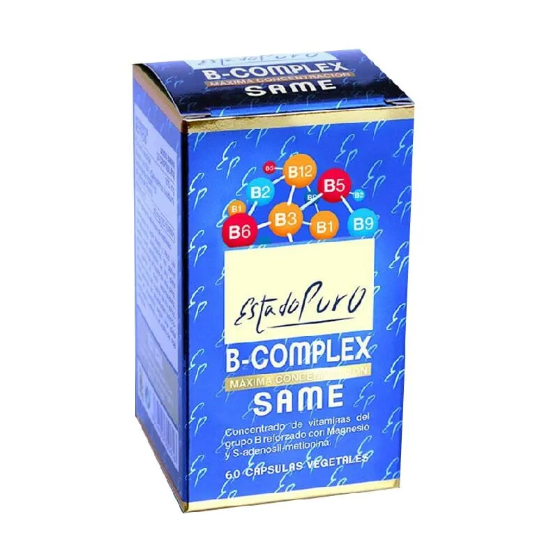 B-Complex Vitaminas Máxima Concentración 60 Caps