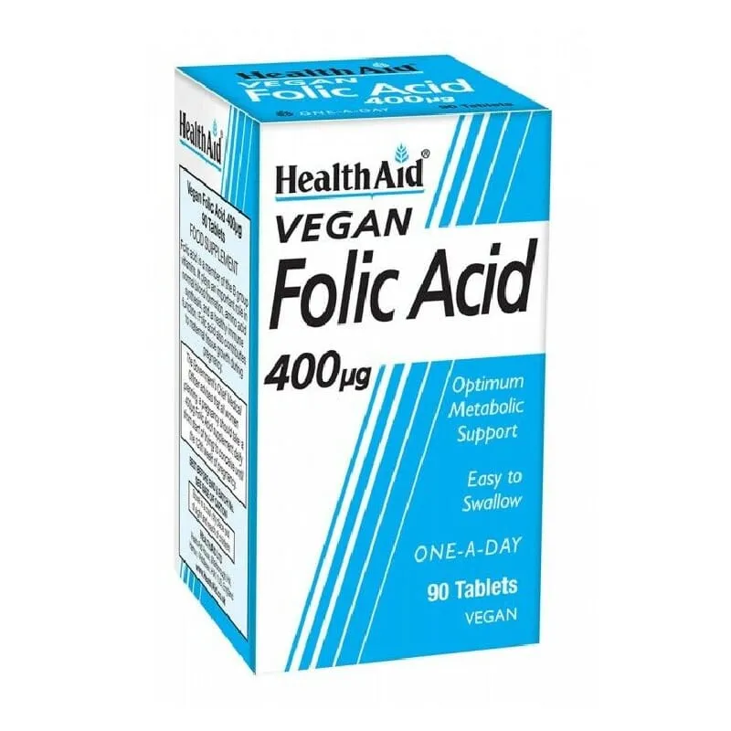 Ácido Fólico 400Μg 90 Tabs