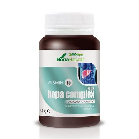 Hepacomplex Plus 60 Comp. 850 Mg Soria Natural