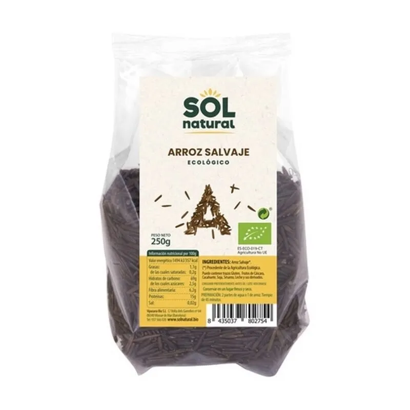 Arroz Salvaje Bio 250g