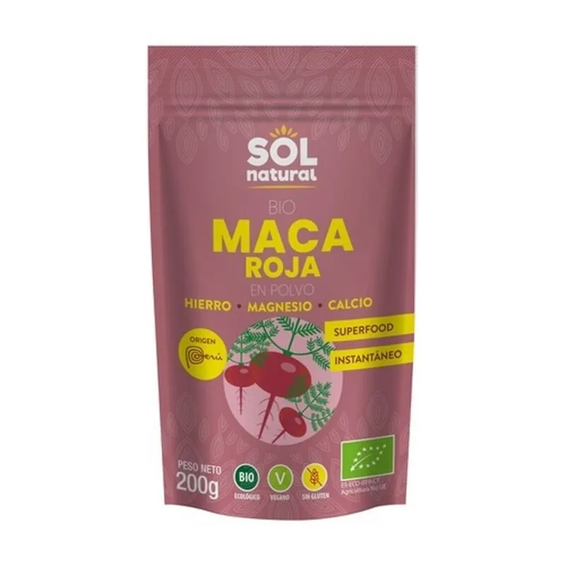 Maca Roja En Polvo Bio 200g