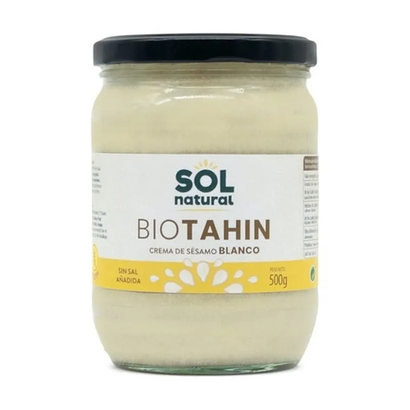 Bio Tahín Crema De Sésamo Blanco 500g