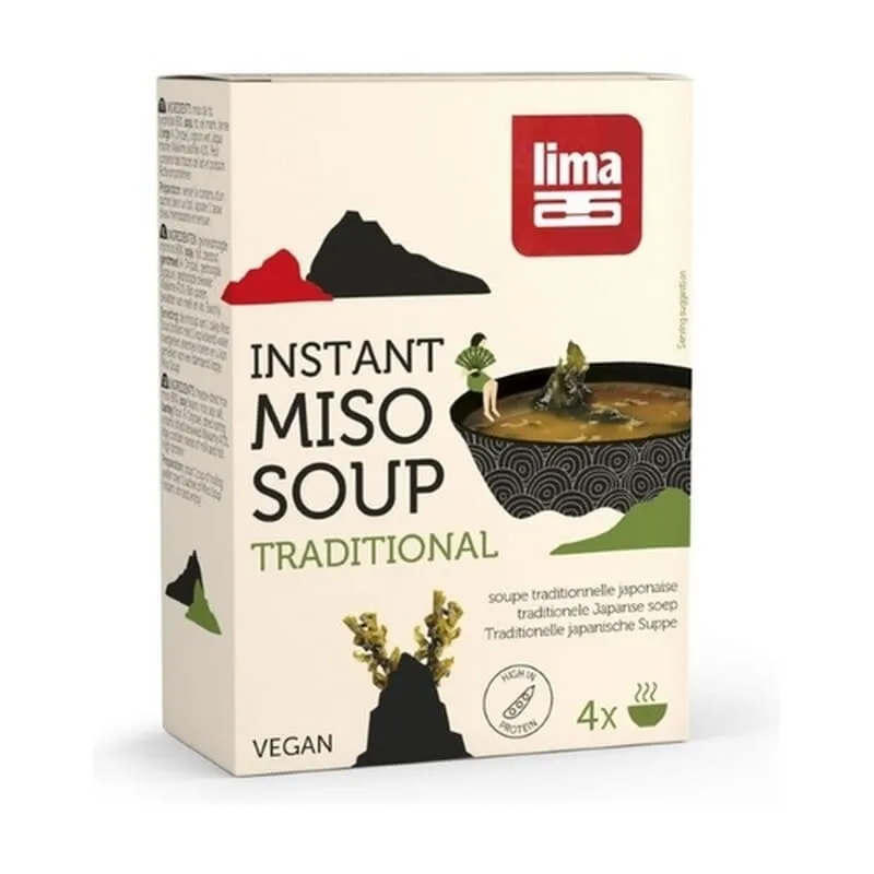 Sopa De Miso Instantánea Tradicional 4 Uds 10g