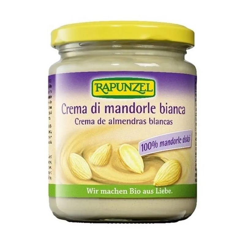 Crema De Almendras Blanca Bio Vegan 250g
