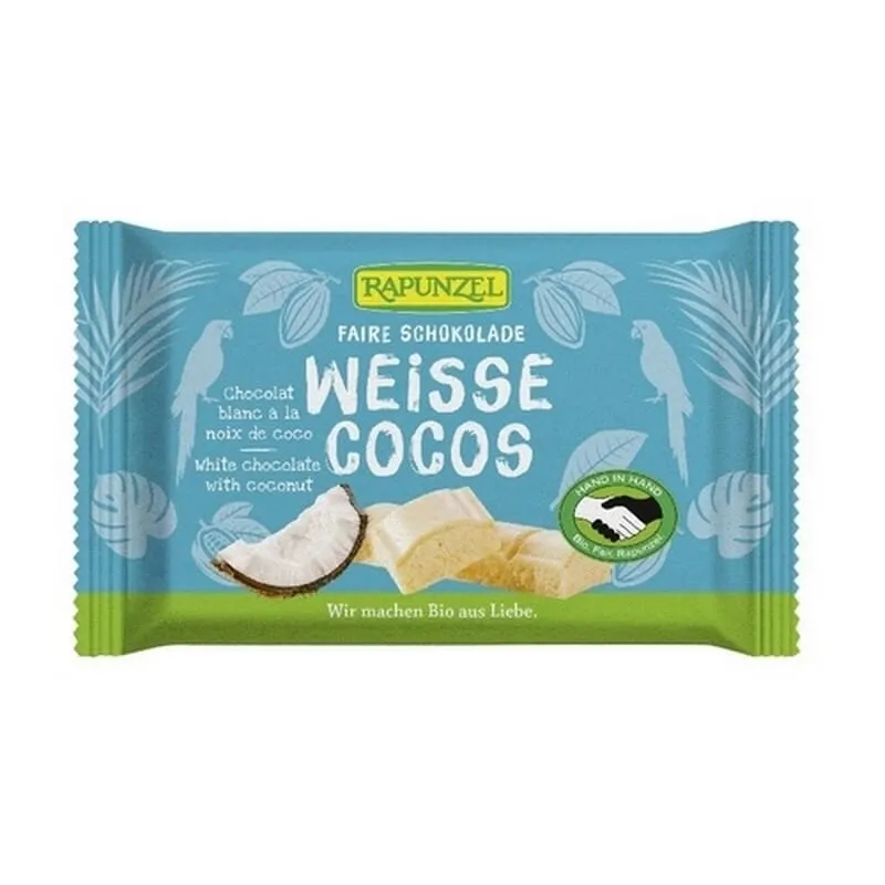 Cocos Snack Con Chocolate Blanco 100g