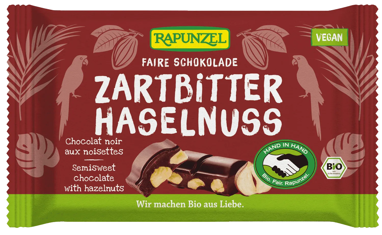 Chocolate Negro Y Avellanas 100g