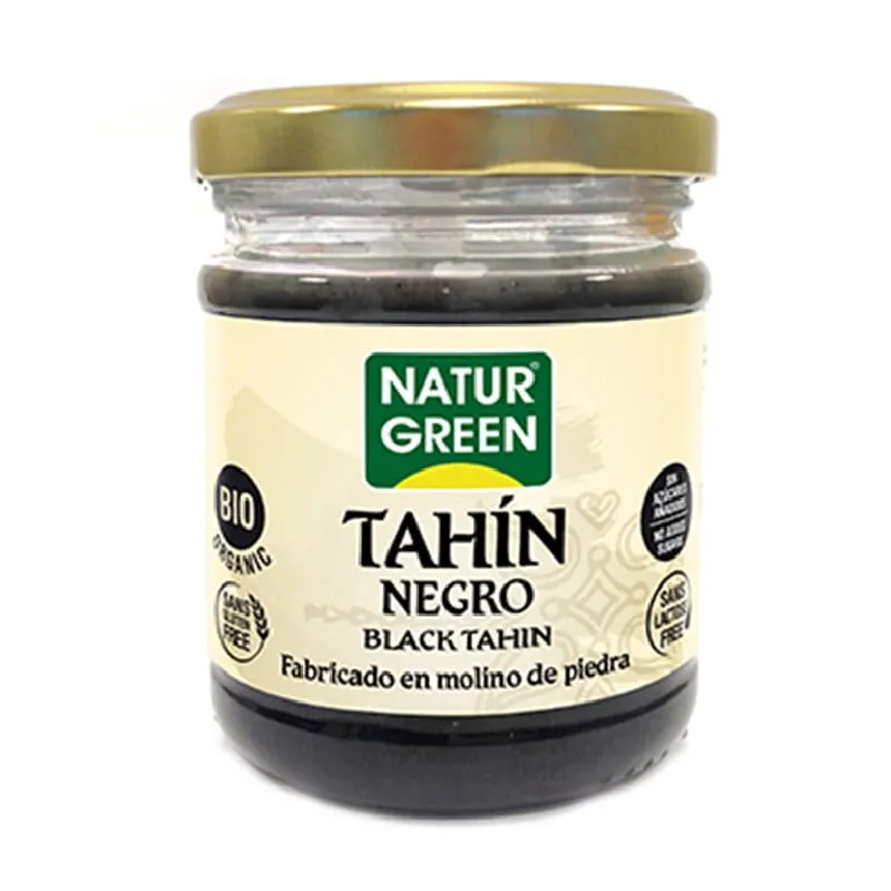 Crema De Tahin Negro Bio 180g