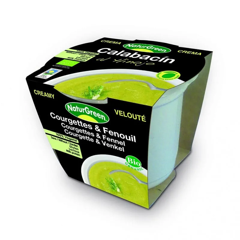 Crema De Calabacin e Hinojo Bio 310 g