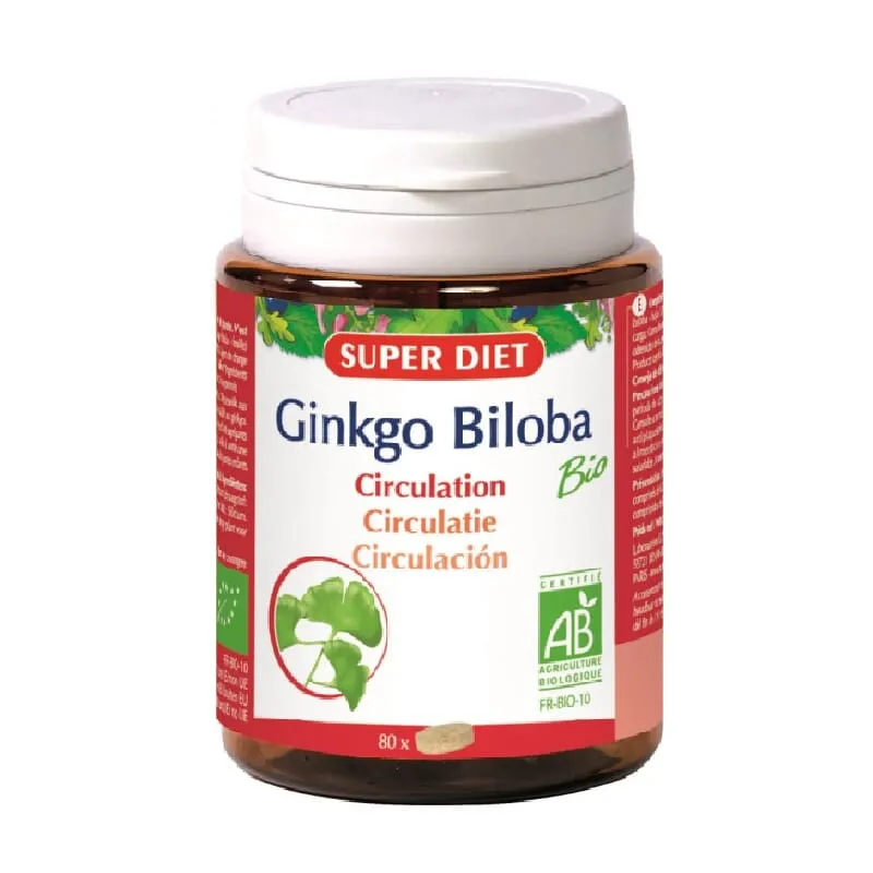 Ginkgo Biloba Bio 80 Tabs
