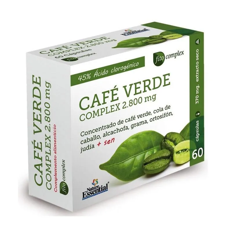 Café Verde 2.800 Mg. Extracto Seco 45% 60 Caps
