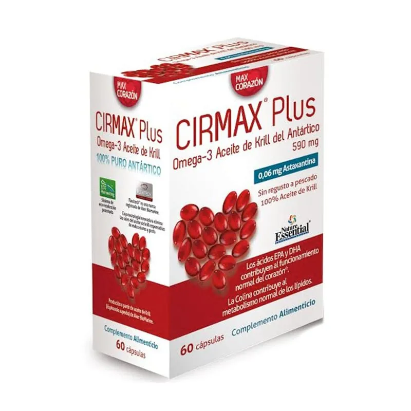Cir-Max Aceite De Krill 590 Mg 60 Perlas