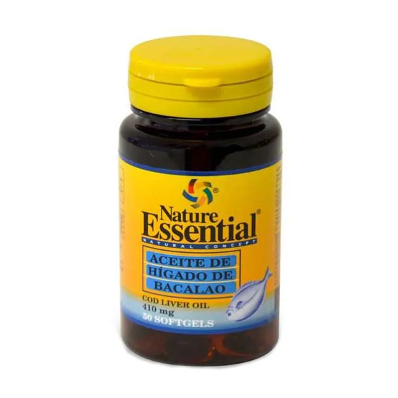 Aceite De Higado De Bacalao 410 Mg 50 Perlas