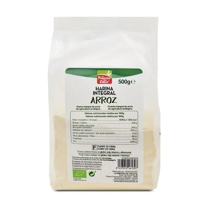 Harina Integral De Arroz Eco 500g