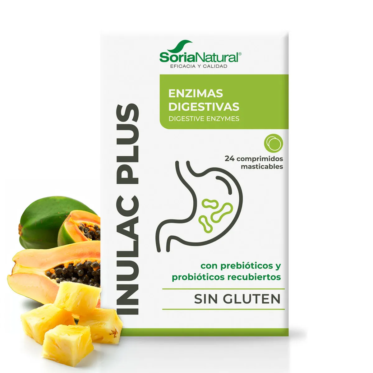 Inulac Plus 24 Tablets Soria Natural