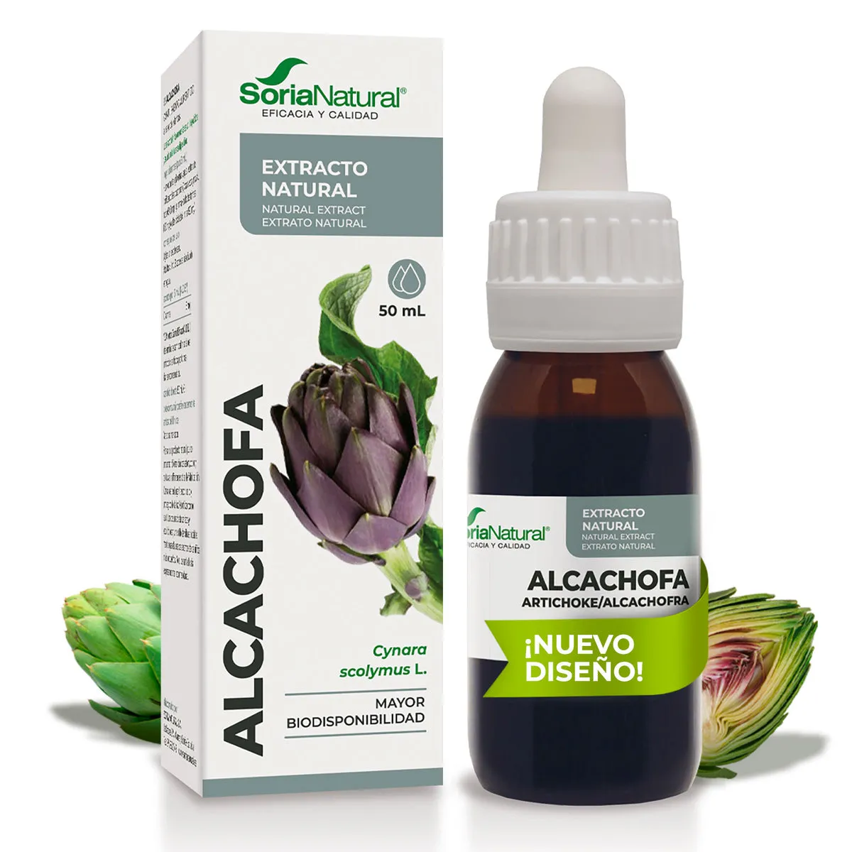 Extracto de Alcachofa 50ml Soria Natural
