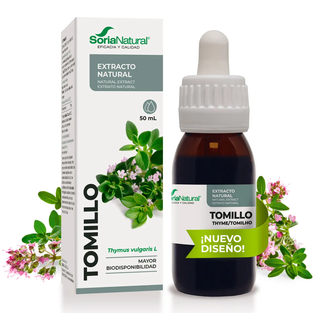 Extracto De Tomillo 50ml Soria Natural