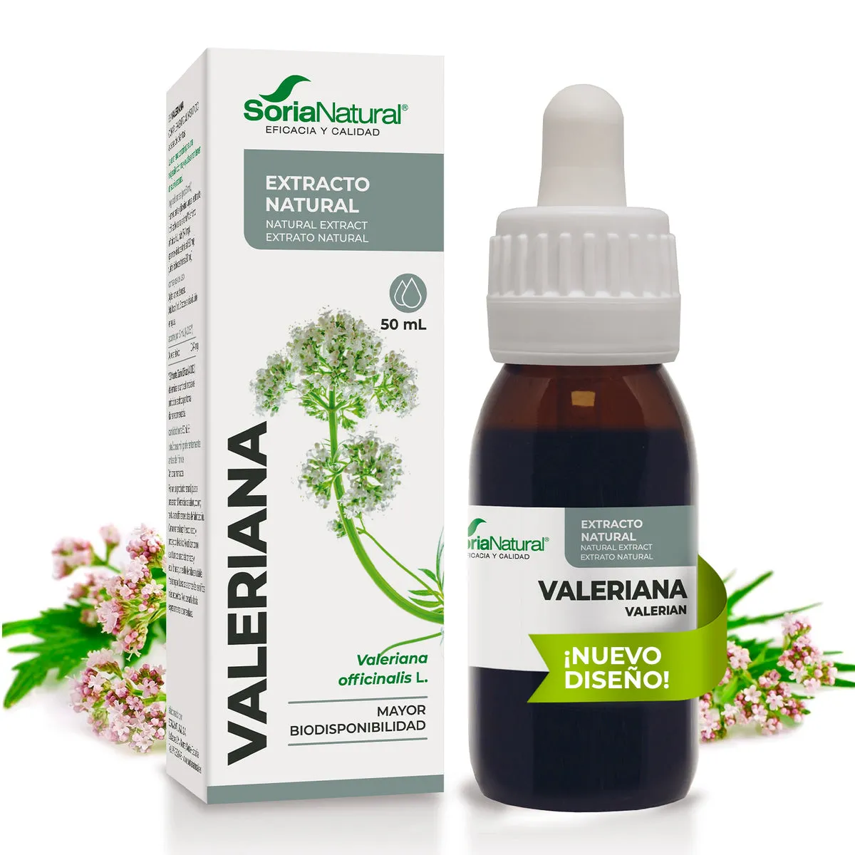 Extracto De Valeriana 50ml Soria Natural