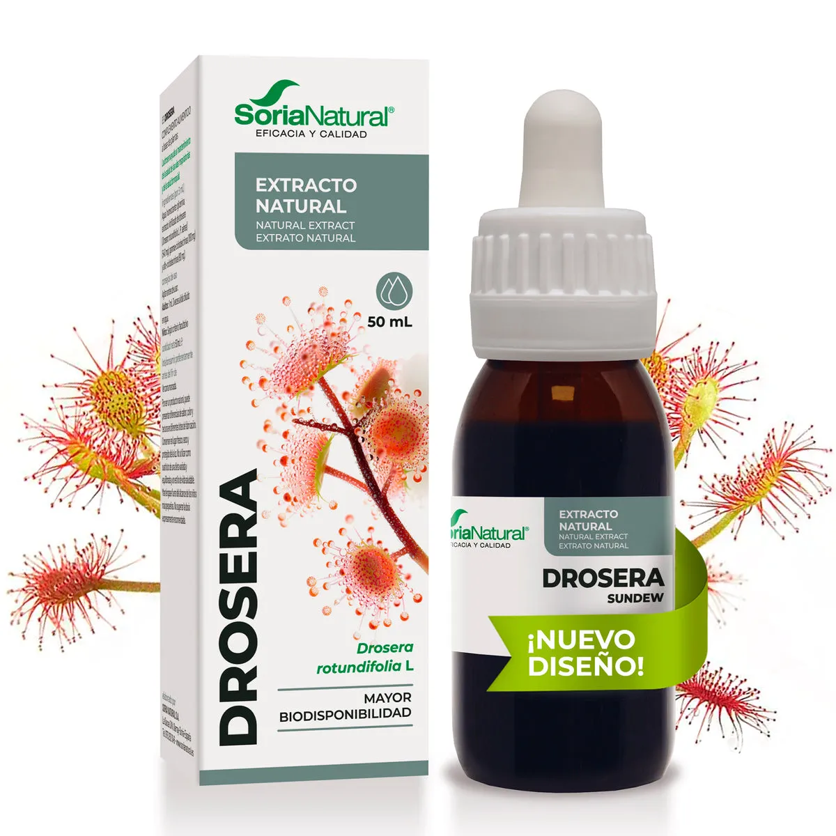Extracto De Drosera 50ml Soria Natural