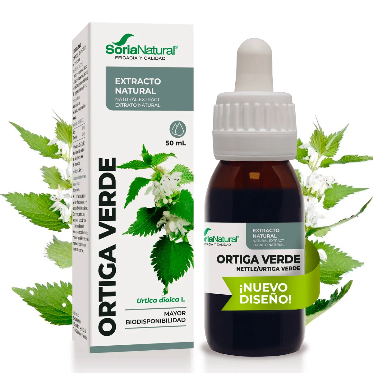 Extracto De Ortiga Verde 50ml Soria Natural