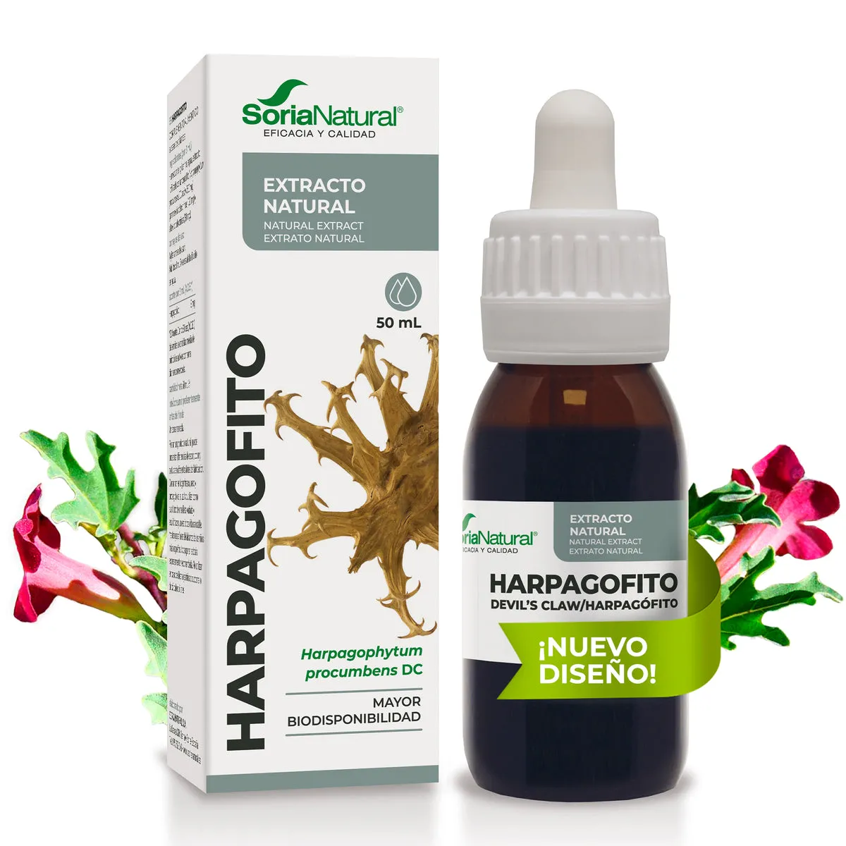 Extracto De Harpagofito 50ml Soria Natural